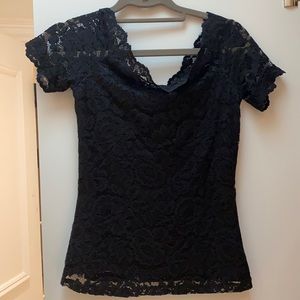 L’agence lace top